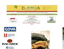 Tablet Screenshot of elboricua.com